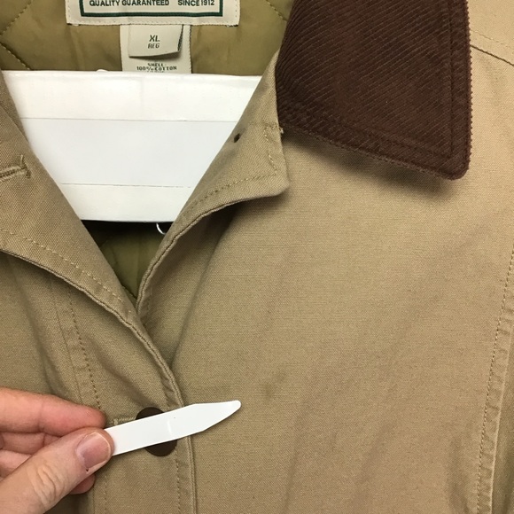 L.L. Bean women’s button up Adirondack Barn Coat XL - Picture 8 of 13